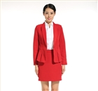 女士西装套裙（红色）定制